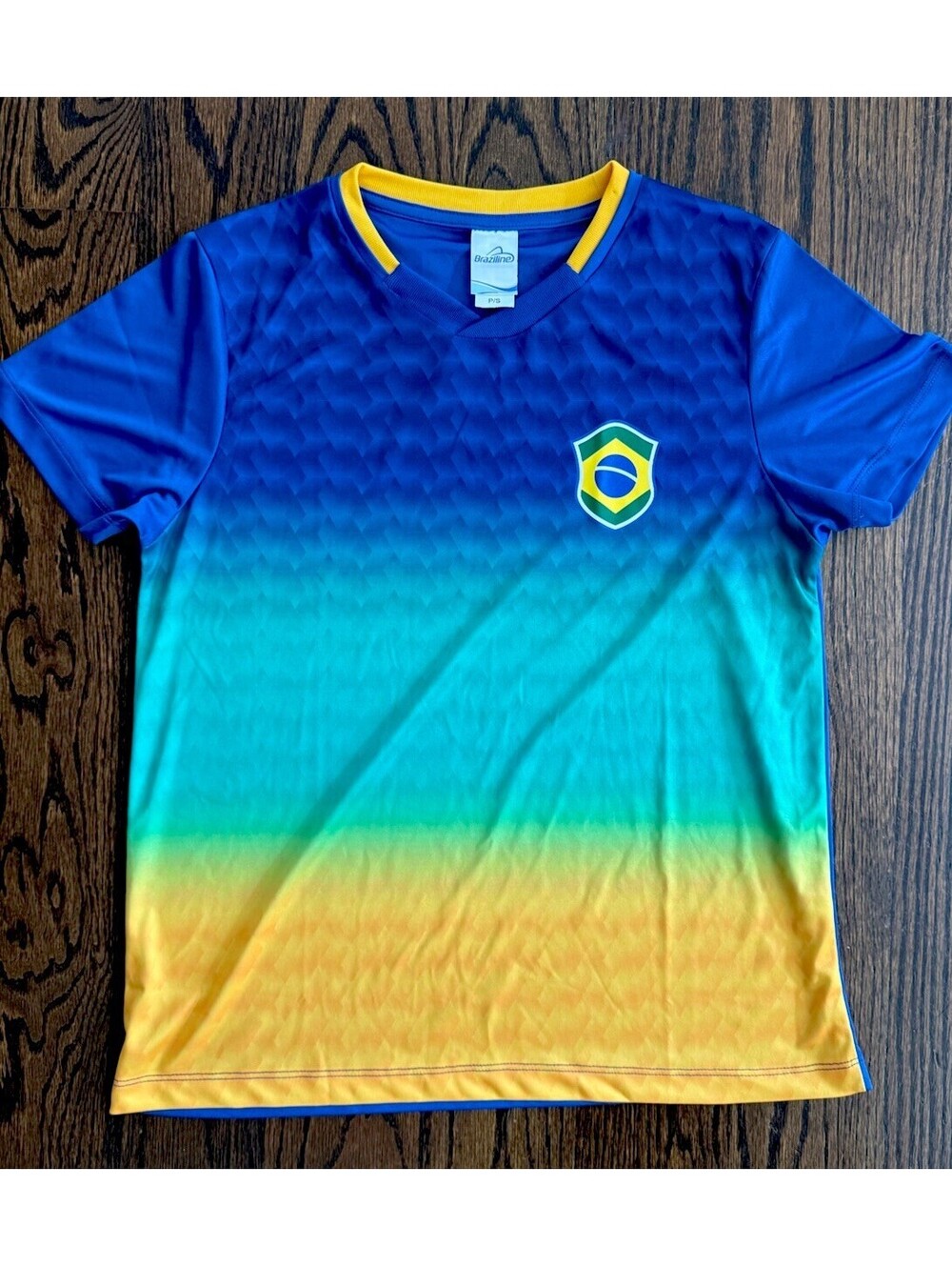 Braziline Brasil National Soccer Team Shirt Youth Small World Cup Soccer